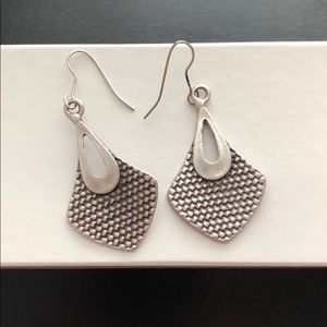 Silver earrings